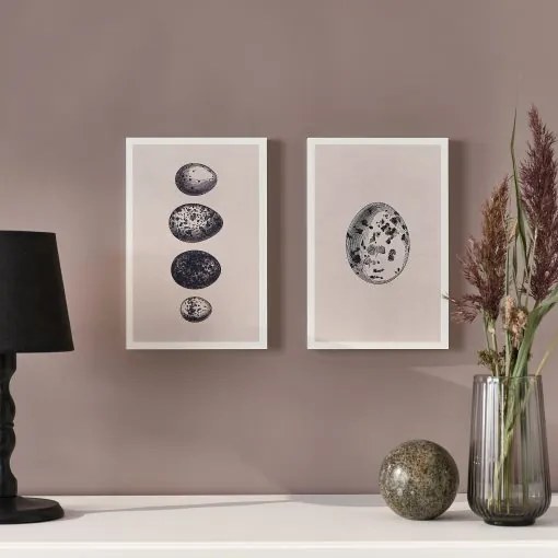 BJÖRNAMO λιθογραφία σε ξύλο/Αβγά, 20x30 cm 305.332.14