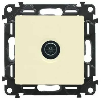 Πρίζα TV Διέλευσης Μπεζ Valena Life 753261 Legrand-753261-Μπεζ 753261