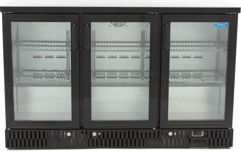 Drinks Fridge - 3 Hinged Doors - 6 Adjustable Shelves