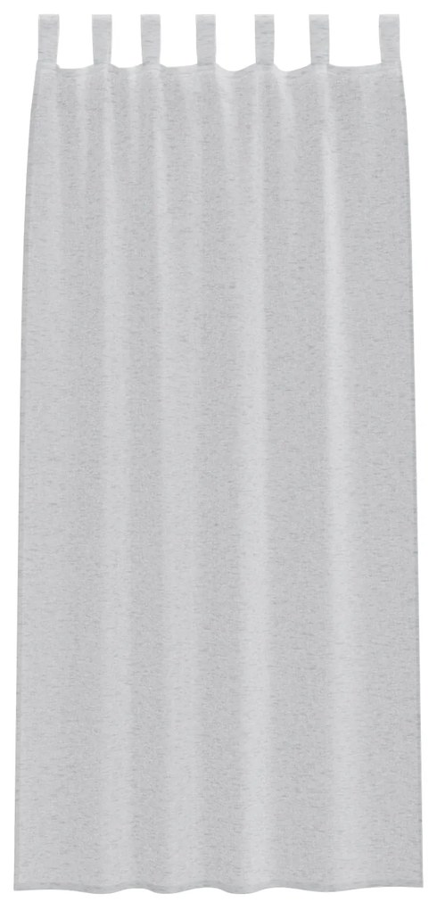 vidaXL Κουρτίνες 2 pcs Ανοιχτό γκρι 140 x 225 cm Πολυεστέρας