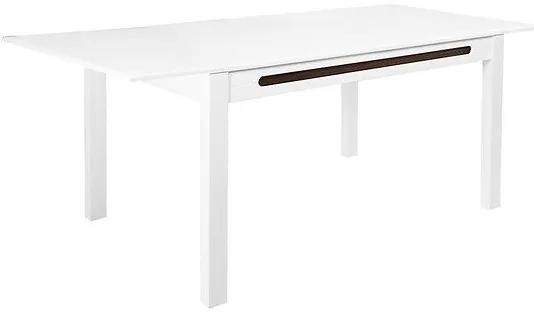 Τραπέζι Boston 370, Γυαλιστερό λευκό, 76x90x150cm, 47 kg, Επιμήκυνση, Πλαστικοποιημένη μοριοσανίδα | Epipla1.gr