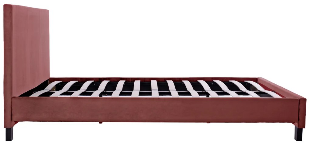 ΚΡΕΒΑΤΙ ΜΕ ΣΤΡΩΜΑ BECCA HM21283.05 ΣΑΠΙΟ ΜΗΛΟ ΒΕΛΟΥΔΟ--ΓΙΑ 150x200εκ