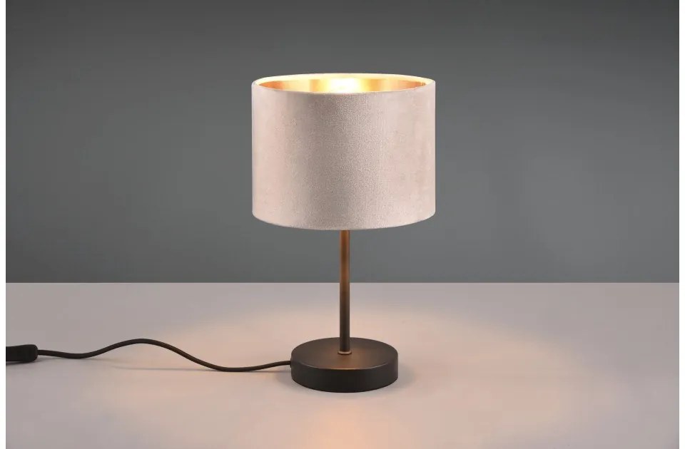 Επιτραπέζιο Φωτιστικό E27 40W IP20 Julieta 519000144 Trio Lighting-519000144-Καφέ 519000144