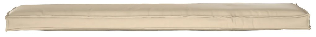 vidaXL Μαξιλάρι Παλέτας για Παγκάκι Μπεζ 180x40x8 εκ. ύφασμα Oxford