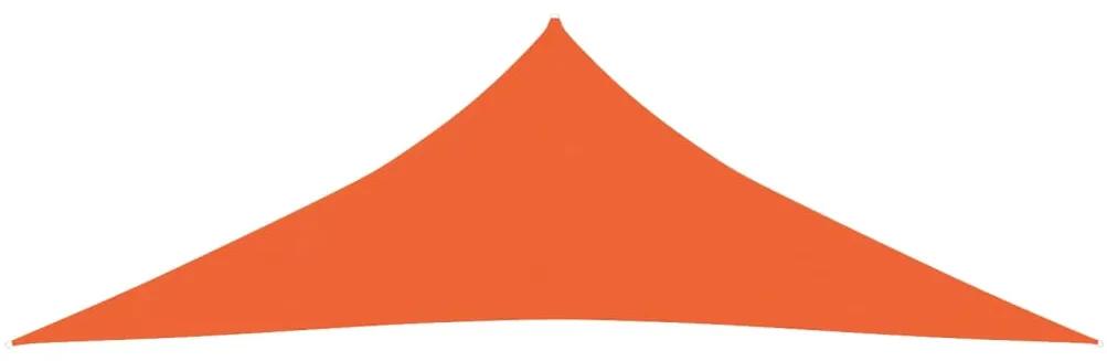 vidaXL Πανί Σκίασης Πορτοκαλί 3,5 x 3,5 x 4,9 μ. 160 γρ./μ² από HDPE