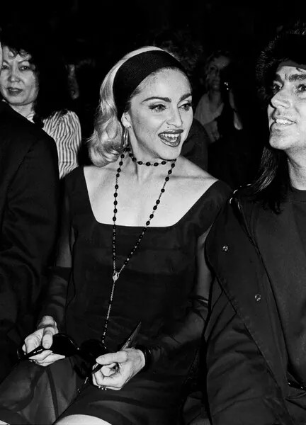 Φωτογραφία Madonna at the Gaultier show with Steven Meisel, October 1990, Huré, Jean-Luce