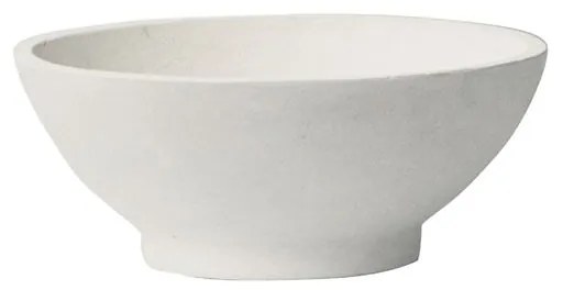 FLOWER POT-9 Απόχρωση Milk White Φ45x18cm