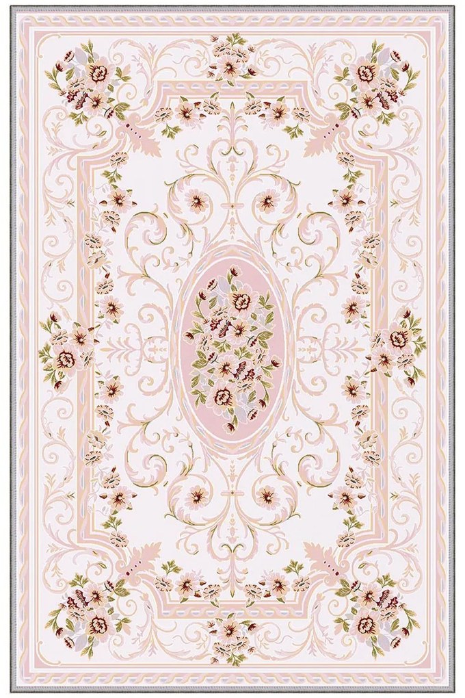Χαλί Eexfab501 368HFT1933 Cream-Pink Conceptum Hypnose 100X200cm