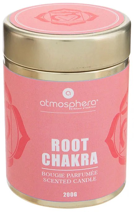 Κερί Chakra 200gr (Φ7.5x10.5) A-S Red 192727A