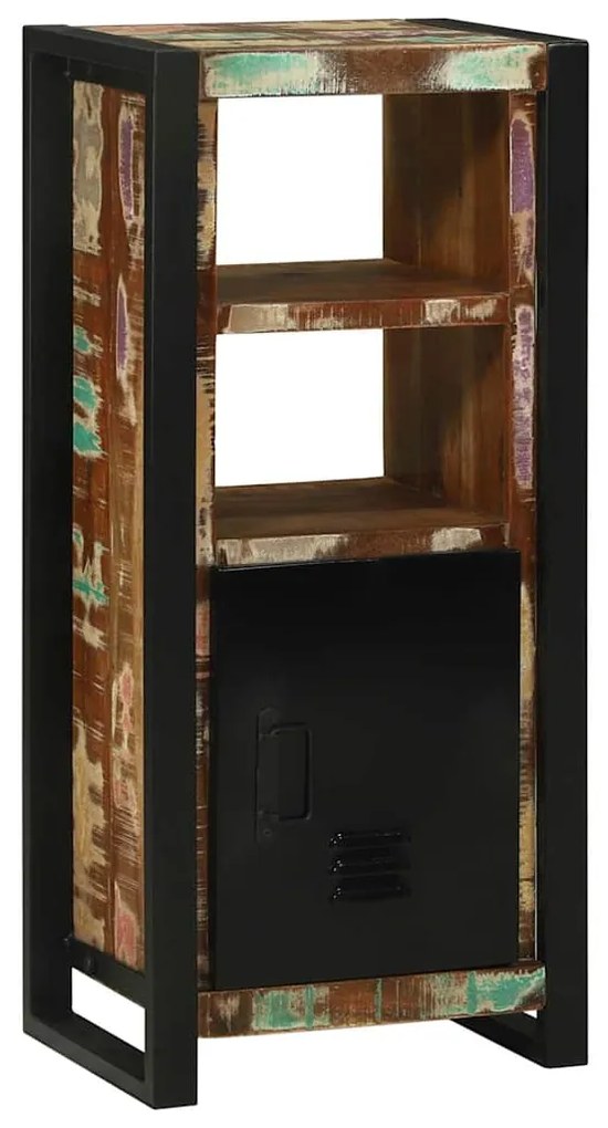 vidaXL Ντουλάπι Μπάνιου Καφέ 40 x 30 x 90 cm Στερεό Ανακτηθέν Ξύλο