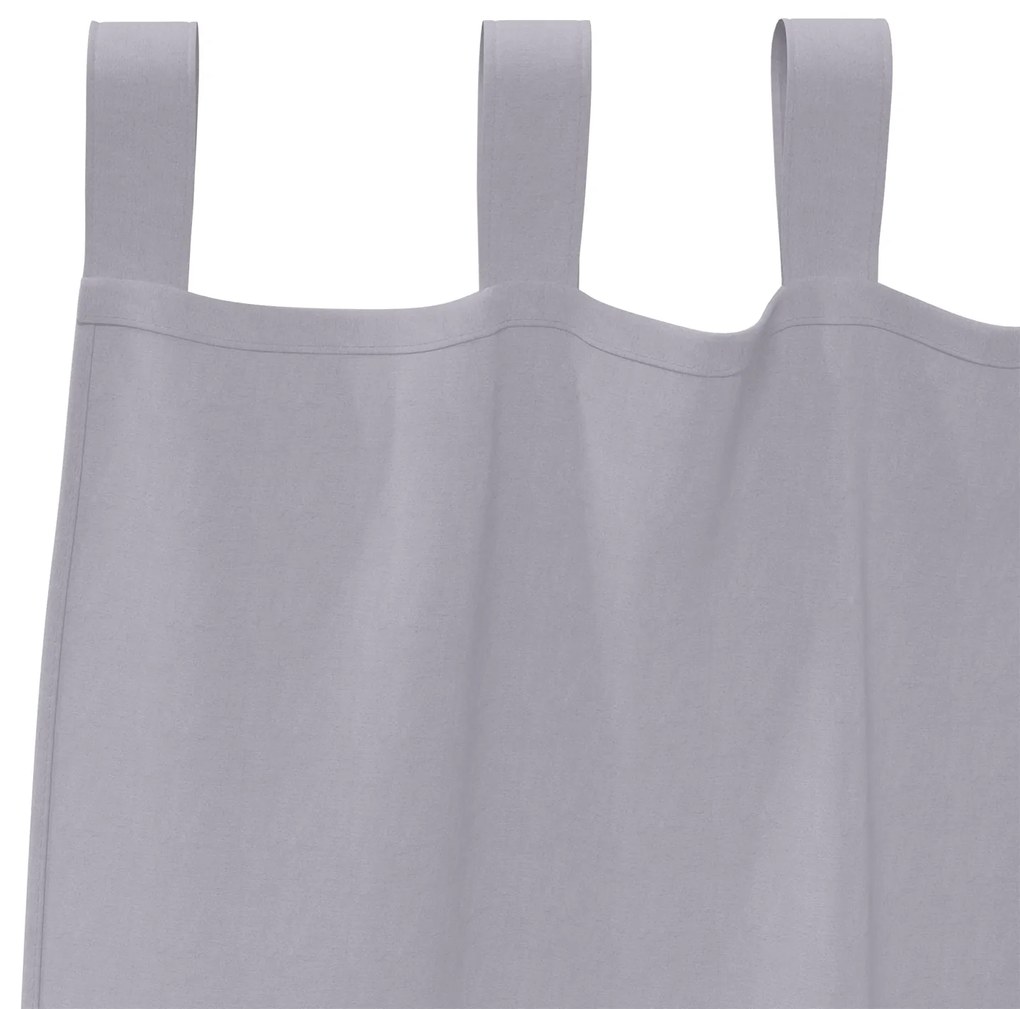vidaXL Κουρτίνες 2 pcs Μεταλλικό Γκρι 245 x 140 εκ. Πολυεστέρας