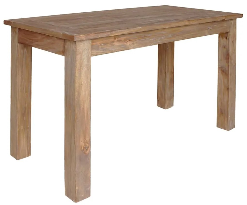 vidaXL Τραπεζαρία 120 x 60 x 77 εκ. από Μασίφ Ξύλο Μαόνι