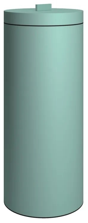 Καλάθι Απλύτων Ανοξείδωτο Matt Turquoise 26x60εκ.-30ltr Pam &amp; Co 2560-913