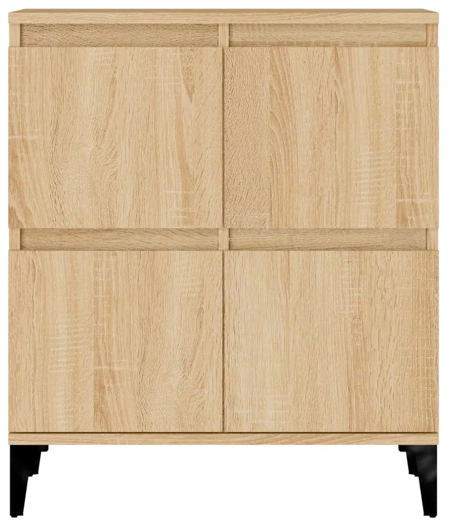 vidaXL Συρταριέρα Sonoma Δρυς 60x35x70 εκ. Επεξεργασμένο Ξύλο
