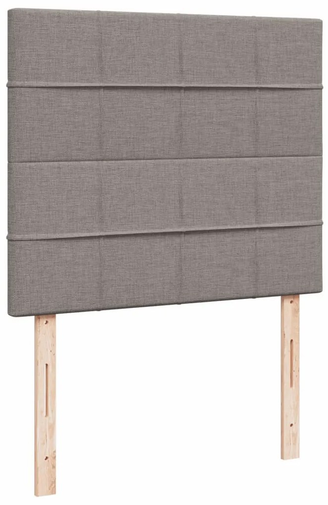 ΚΡΕΒΑΤΙ BOXSPRING ΜΕ ΣΤΡΩΜΑ TAUPE 120X190 ΕΚ. ΥΦΑΣΜΑΤΙΝΟ 3294299