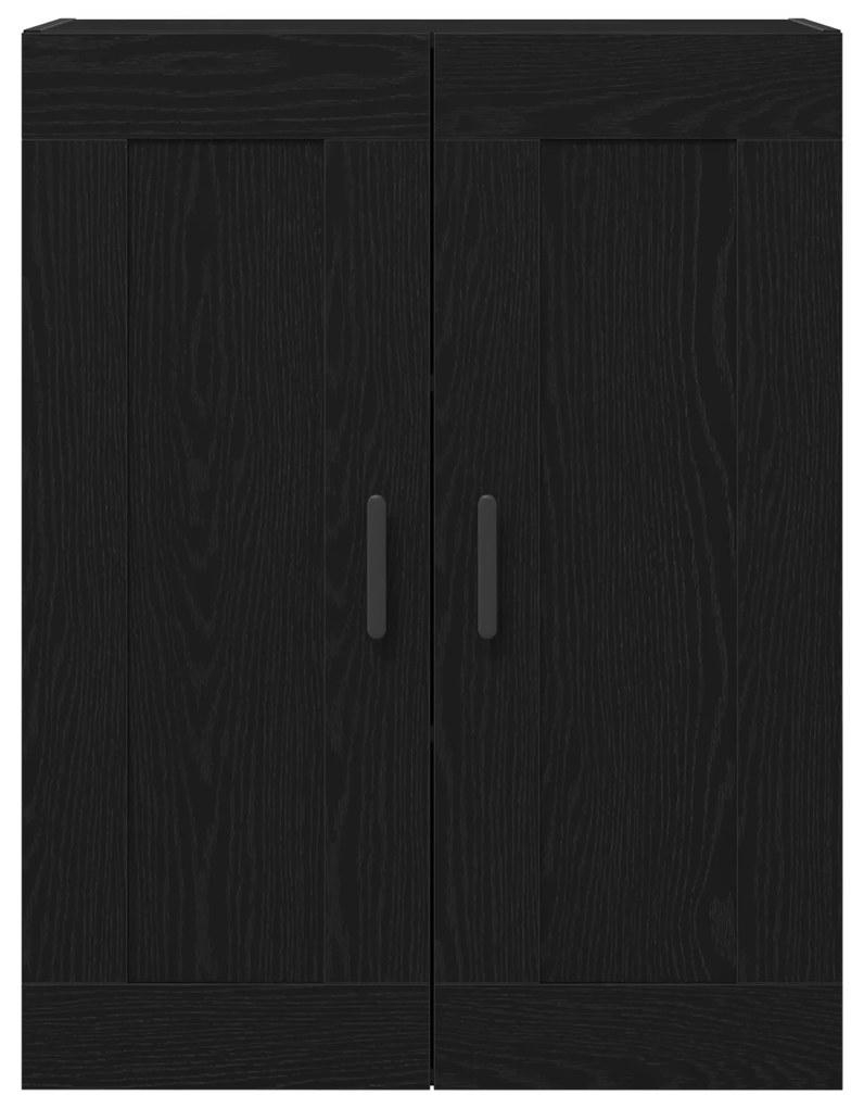 vidaXL Υψηλό έπιπλο Μαύρης Δρυός 69.5x34x180 εκ Μηχανικά κατασκευασμένο ξύλο