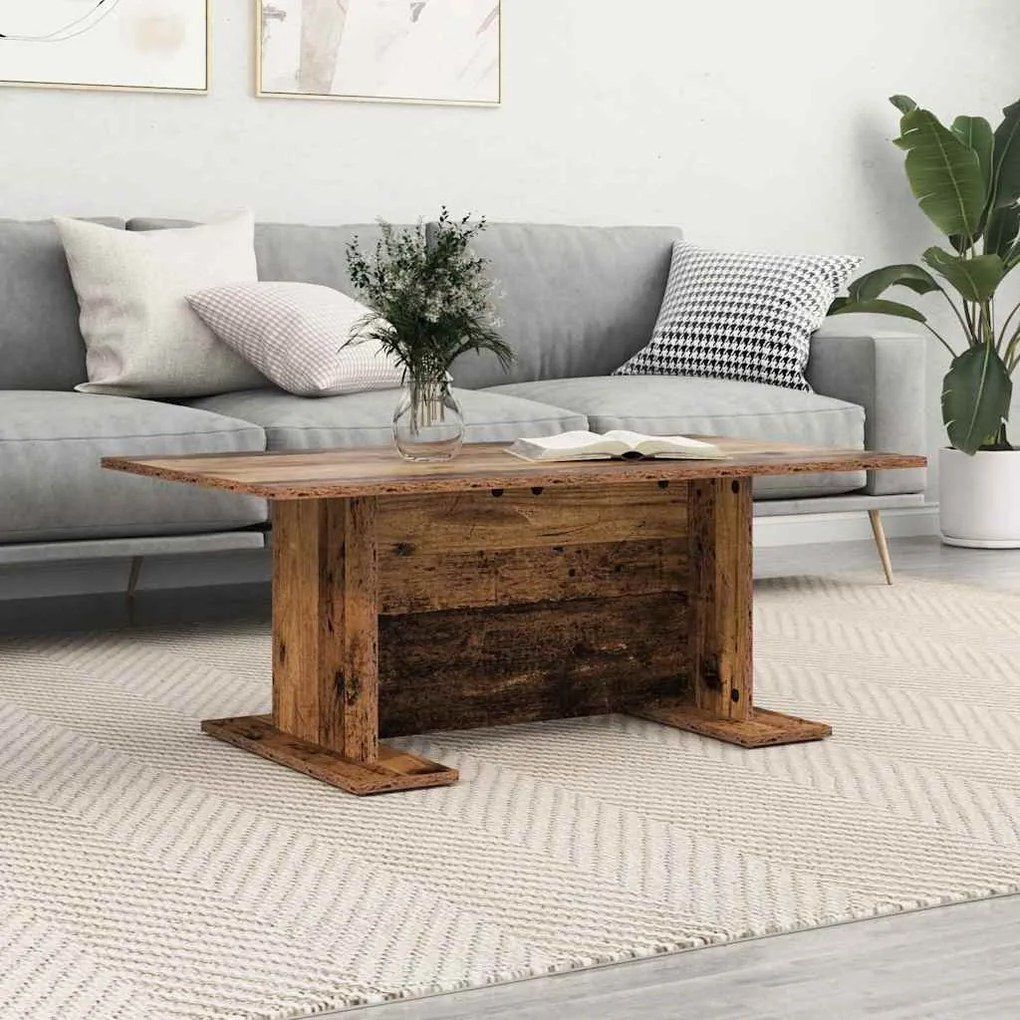 vidaXL Τραπεζάκι σαλονιού Άλλο Παλιό ξύλο 103.5 x 60 x 40 εκ