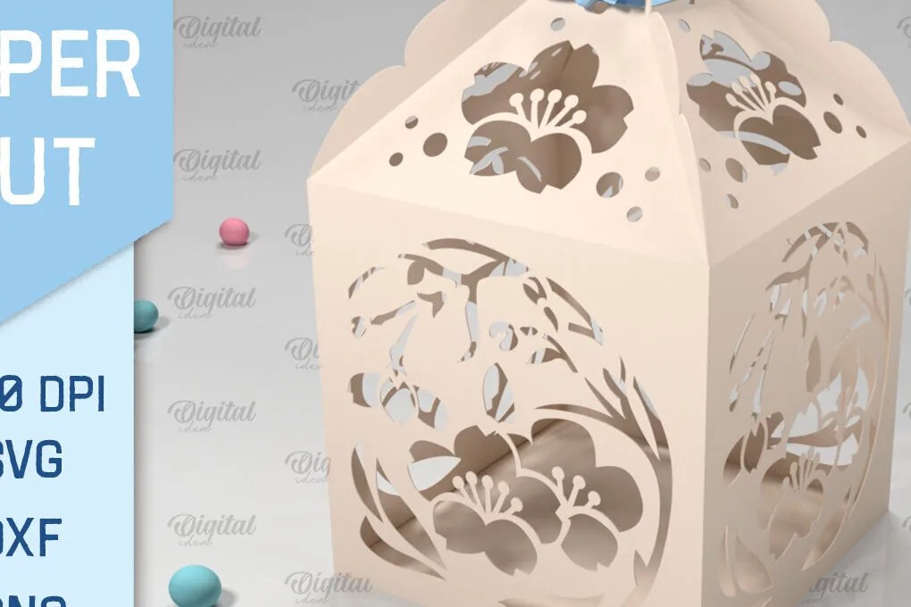 Σετ των 3 Intra απο ξύλο plywood 3mm-4mm πάχος Box Paper Cut . Τρισδιάστατη χάρτινη κοπή σε κουτί δώρου Δίασταση 10x10 cm INTRAFABR-90263384