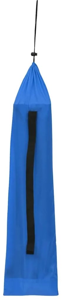 vidaXL Κρεβάτι Κάμπινγκ Μπλε 180x60x19 εκ. Ύφασμα Oxford και Ατσάλι