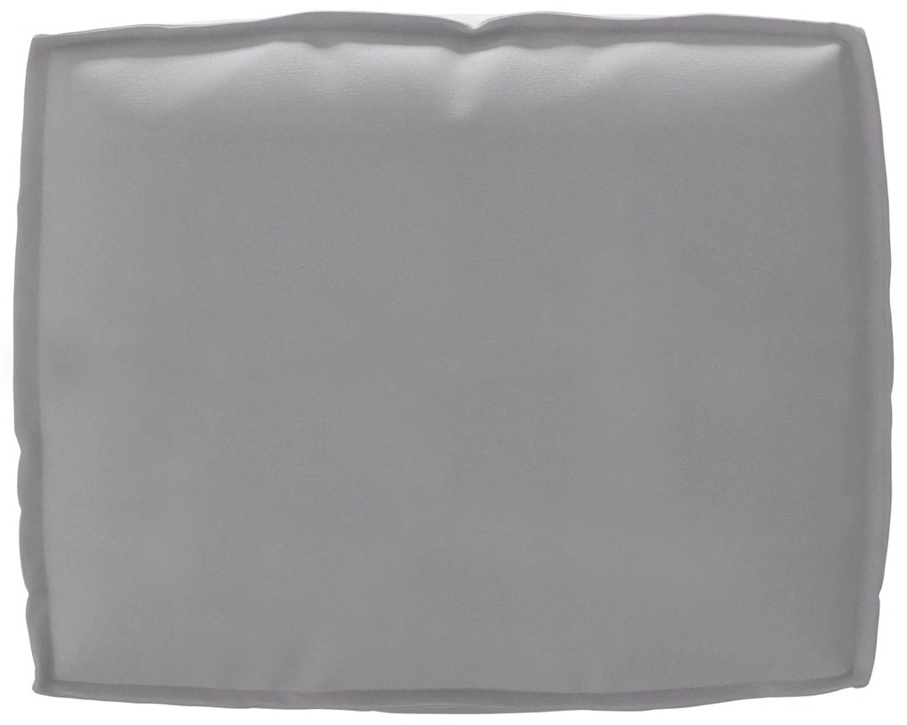 vidaXL Σετ Μαξιλαριών Πάγου 2 pcs Γκρι 50 x 50 x 12 cm Ύφασμα Oxford