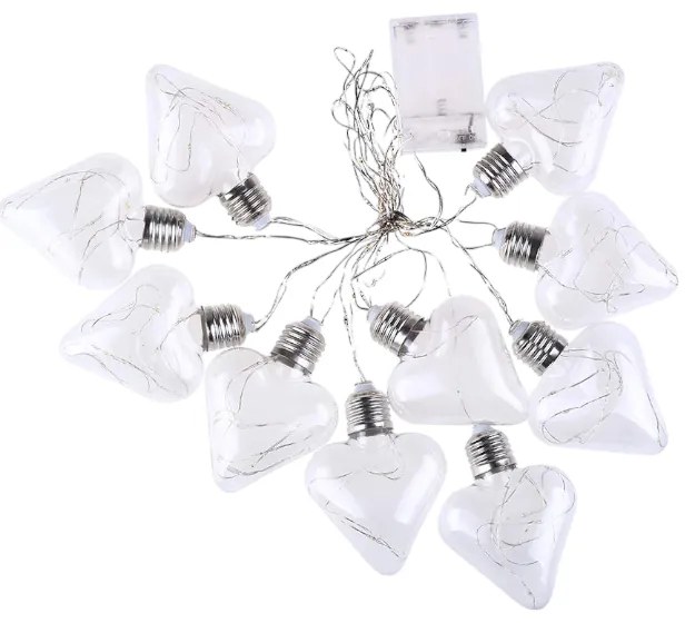 Χριστουγεννιάτικα φώτα LED - Καρδιά - 272386 - Warm White-272386_ww