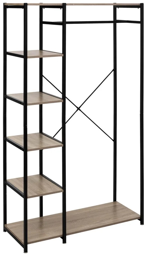 Κρεμάστρα Δαπέδου Με Ράφια (100x40x170) F-V Aliaj 181234