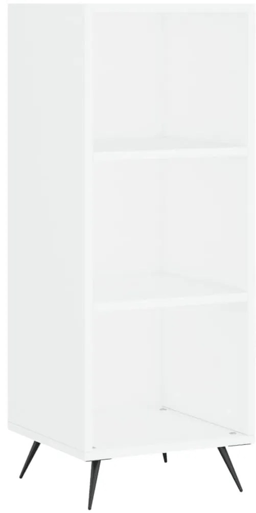vidaXL Ντουλάπι Λευκό 34,5 x 34 x 180 εκ. από Επεξεργασμένο Ξύλο