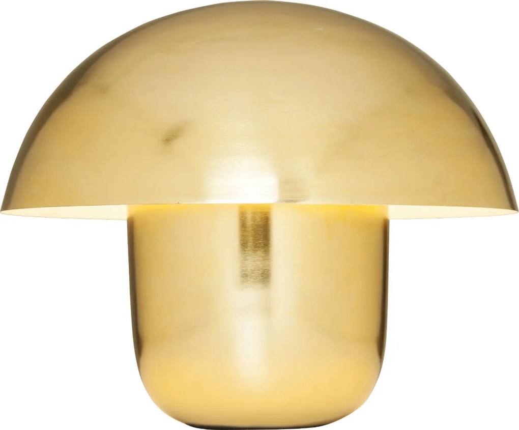 Επιτραπέζιο φωτιστικό Mushroom Brass 50x50x44εκ - Χρυσό