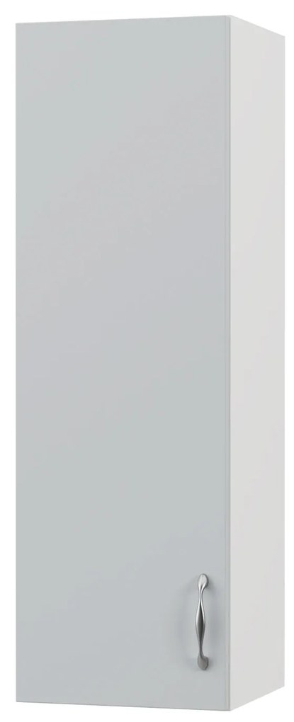 Modest Πάνω Ντουλάπι Γκρι 30x30x92cm GR-101-00146