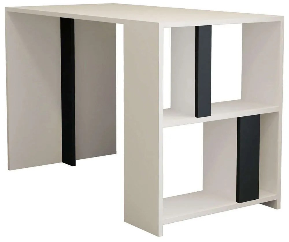 Γραφείο Lima 845HCT3834 120x60x75,4cm White-Anthracite