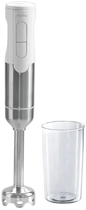 Homa HBS-1000J Cadis Ραβδομπλέντερ με Ανοξείδωτη Ράβδο 1100W Λευκό