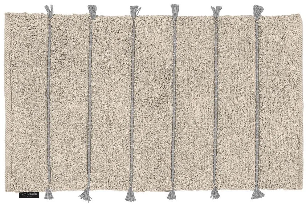 Ταπέτο Μπάνιου Βαμβακερό Calypso Natural 55x85εκ. Guy Laroche