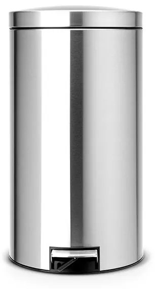 Brabantia 647256 Κάδος απορριμμάτων Silent Twin 2x20L, Matt Steel Fingerprint Proof