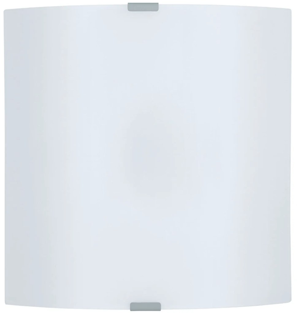 Φωτιστικό Τοίχου Grafik 84026 White-Silver Eglo Μέταλλο,Γυαλί