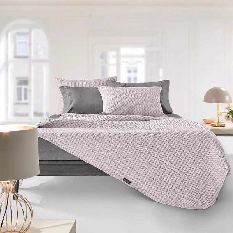 Κουβερλί King Size (250x240) + Διακοσμητική Μαξιλαροθήκη Guy Laroche Idol Sepia