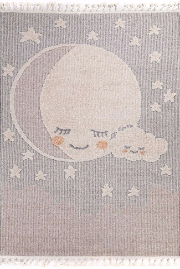 Χαλί Lila 56 Grey-Ivory Royal Carpet 133X190cm