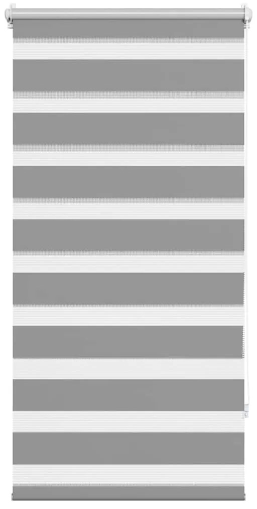vidaXL Σύστημα Σκίασης Ρόλερ Zebra Γκρι 80 x 150 εκ.
