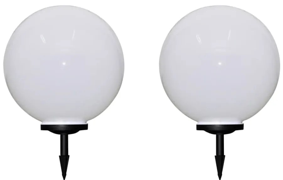 vidaXL Φωτιστικά Εξωτ. Χώρου για Μονοπάτια 2 τεμ. LED Καρφωτά 50 εκ.