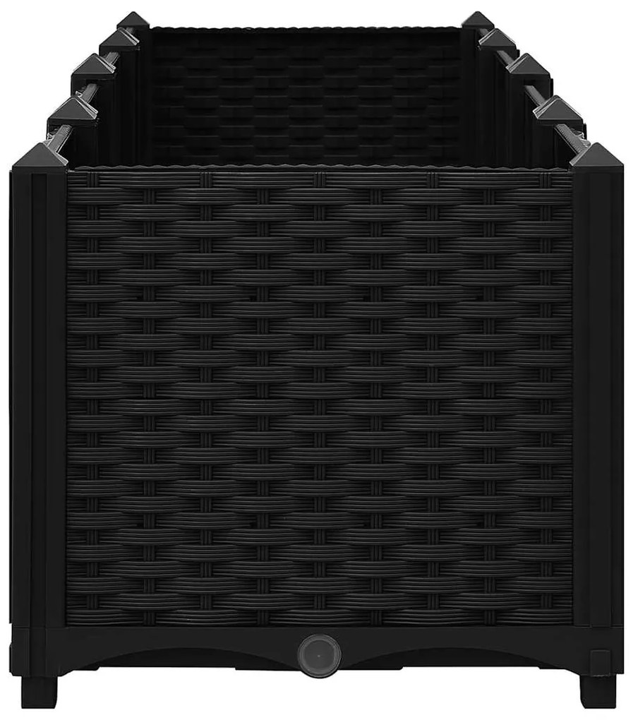 vidaXL Ζαρντινιέρα 160 x 40 x 38 εκ. από Πολυπροπυλένιο