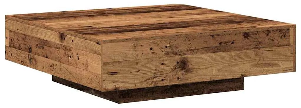 vidaXL Τραπεζάκι σαλονιού Παλιό Ξύλο 100 x 100 x 31 cm