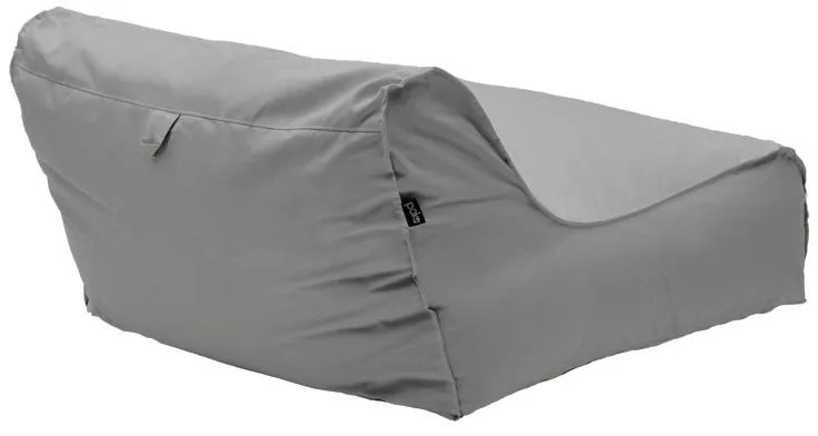 Πουφ ξαπλώστρα Leandro 100% αδιάβροχο ανθρακί 105x110x60 εκ. 105x110x60 εκ.