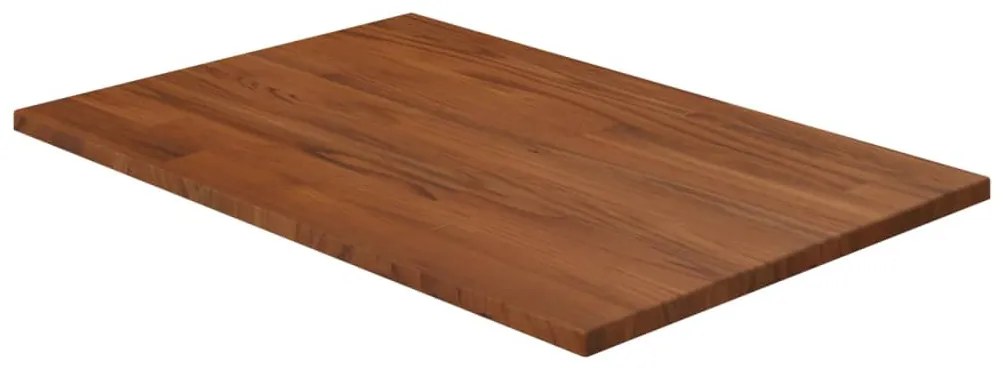 Πάγκος Μπάνιου Σκ. Καφέ 60 x 40 x 1,5 εκ. Επεξ. Μασίφ Ξύλο