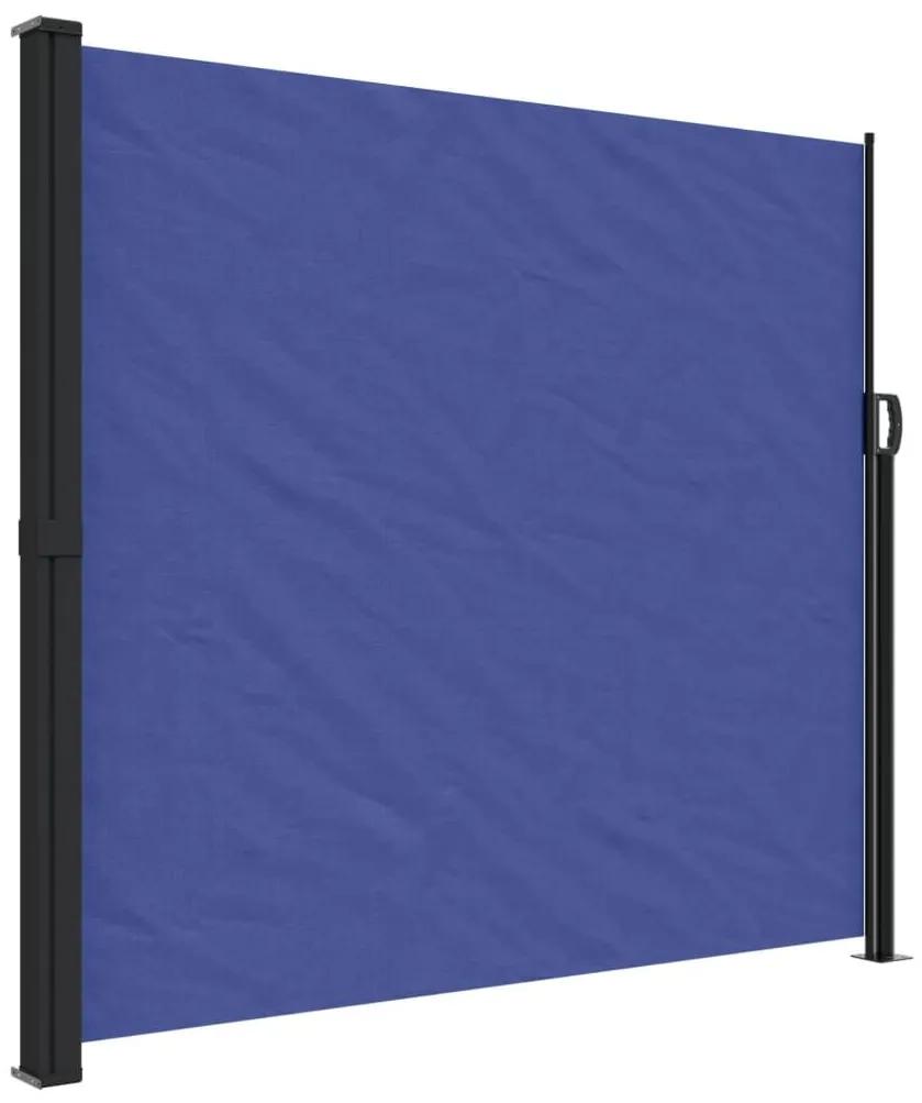 Σκίαστρο Πλαϊνό Συρόμενο Μπλε 180 x 500 εκ. - Μπλε