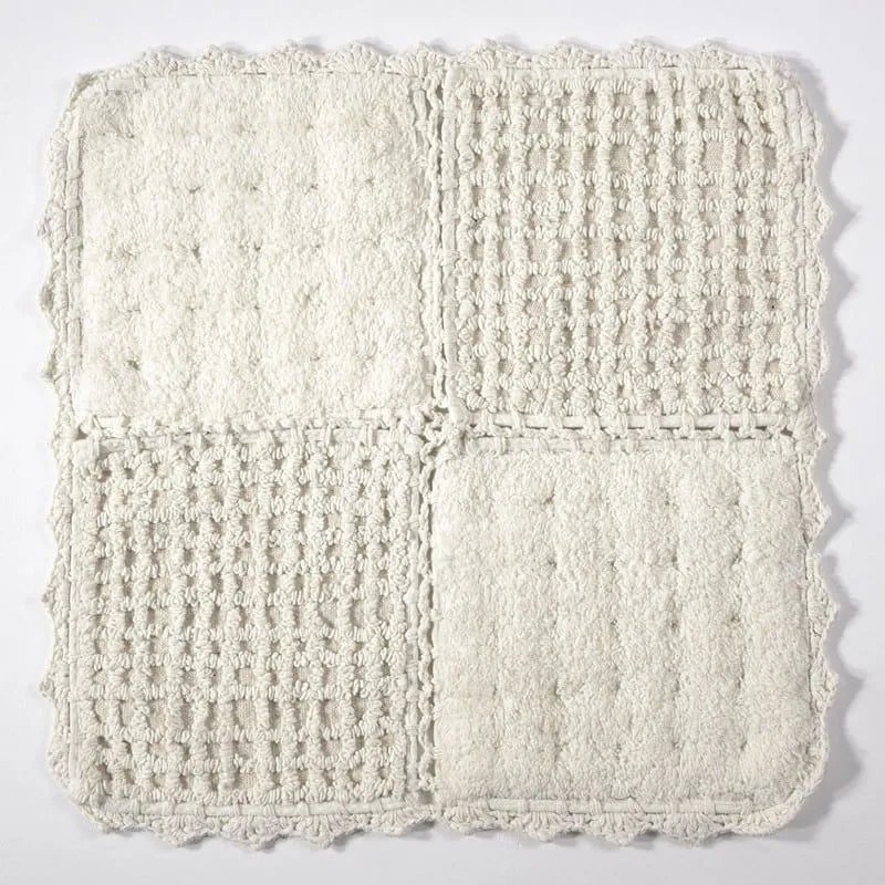 Πατάκι Μπάνιου Biscuit Ecru Down Town 75 x 75cm 100% Cotton