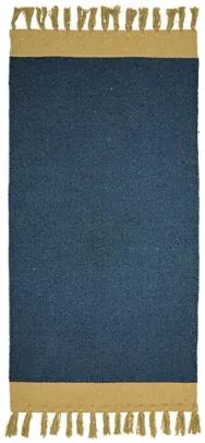 Χαλί Βαμβακερό SICILIA ANTHRACITE-MUSTARD &#8211; 070×140 cm 070cm x 140cm ANTHRACITE-MUSTARD
