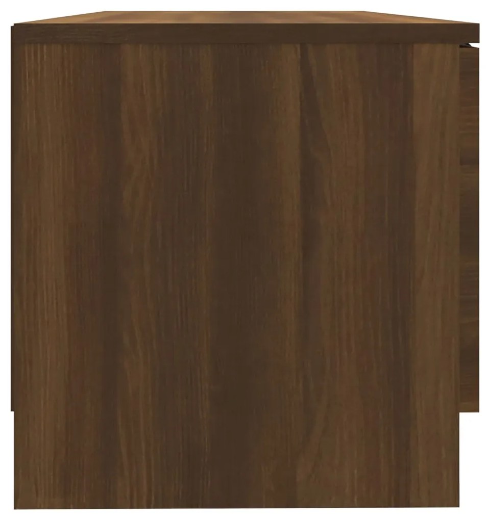 vidaXL Έπιπλο Τηλεόρασης Καφέ Δρυς 80x35x36,5 εκ. Επεξεργασμένο Ξύλο