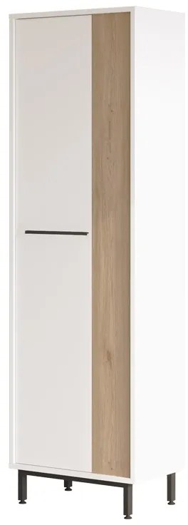 Intrahome Παπουτσοθήκη Scarpiera 9θέσεων Intrahome σε φυσική-λευκή απόχρωση 57.2x35.5x185.6εκ | SKU: INTRAPA-287111317