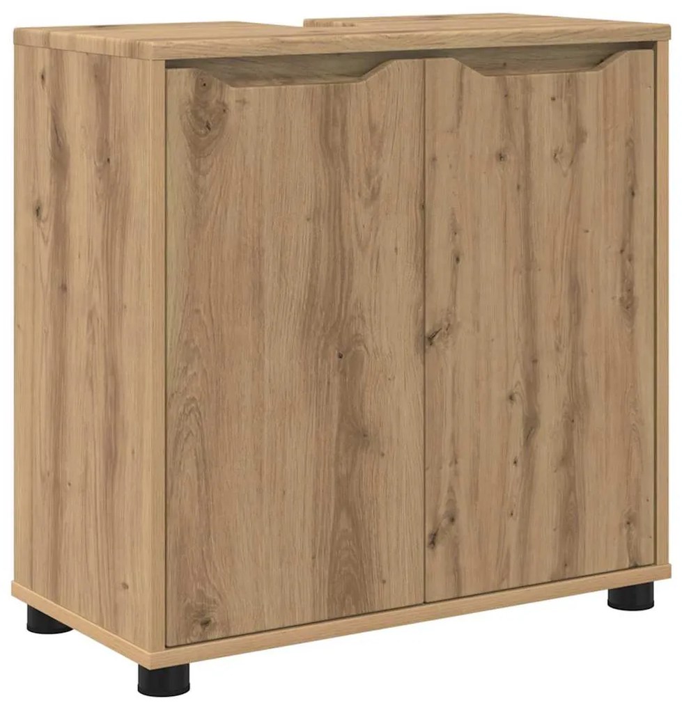 vidaXL Ντουλάπα νιπτήρα μπάνιου με ράφι Artisan Oak 60 x 30 x 60 cm