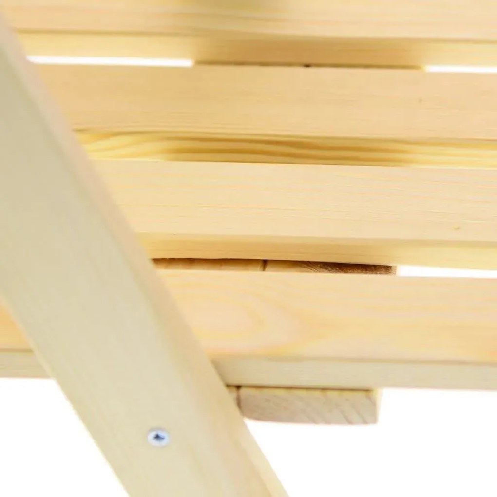 vidaXL Ραφιέρα Φυτών 101 x 23 x 110 εκ. από Μασίφ Ξύλο Πεύκου