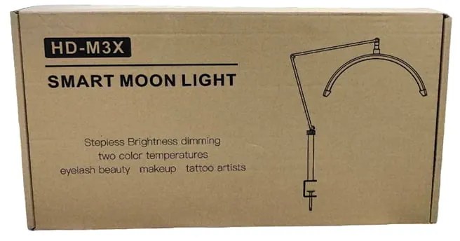 Επαγγελματική λάμπα Half Moon 3000K/4500K/6000K HD-M3X - Smart Moonlight